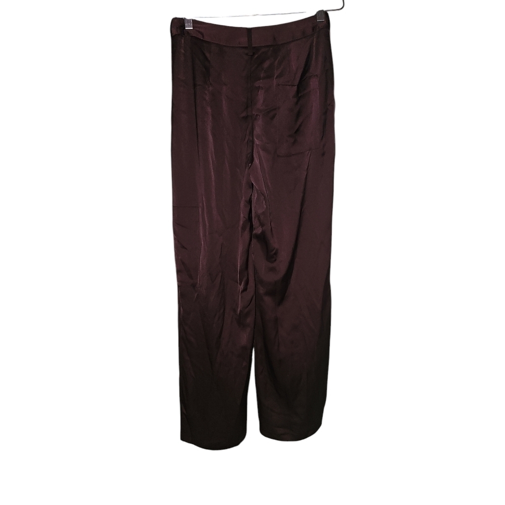 TopShop Size 4 wide-leg‎ silky pants - Picture 2 of 2